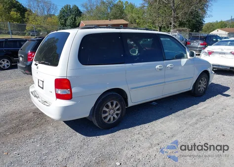 2005 Kia Sedona Ex/Lx из США, поврежденный, VIN KNDUP132256674980